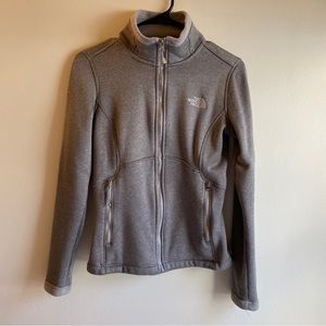 The North Face C656 Women's Agave Jacket Full Zip Gray Softshell